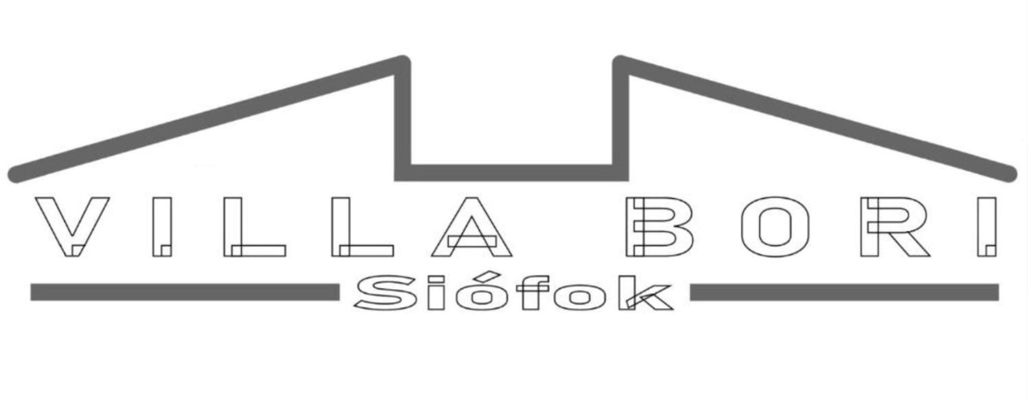 Villa Bori Siofok Bagian luar foto