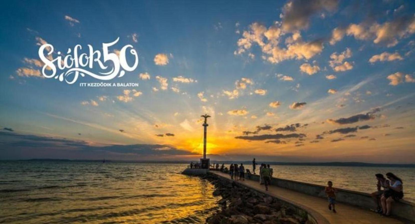 Villa Bori Siofok Bagian luar foto