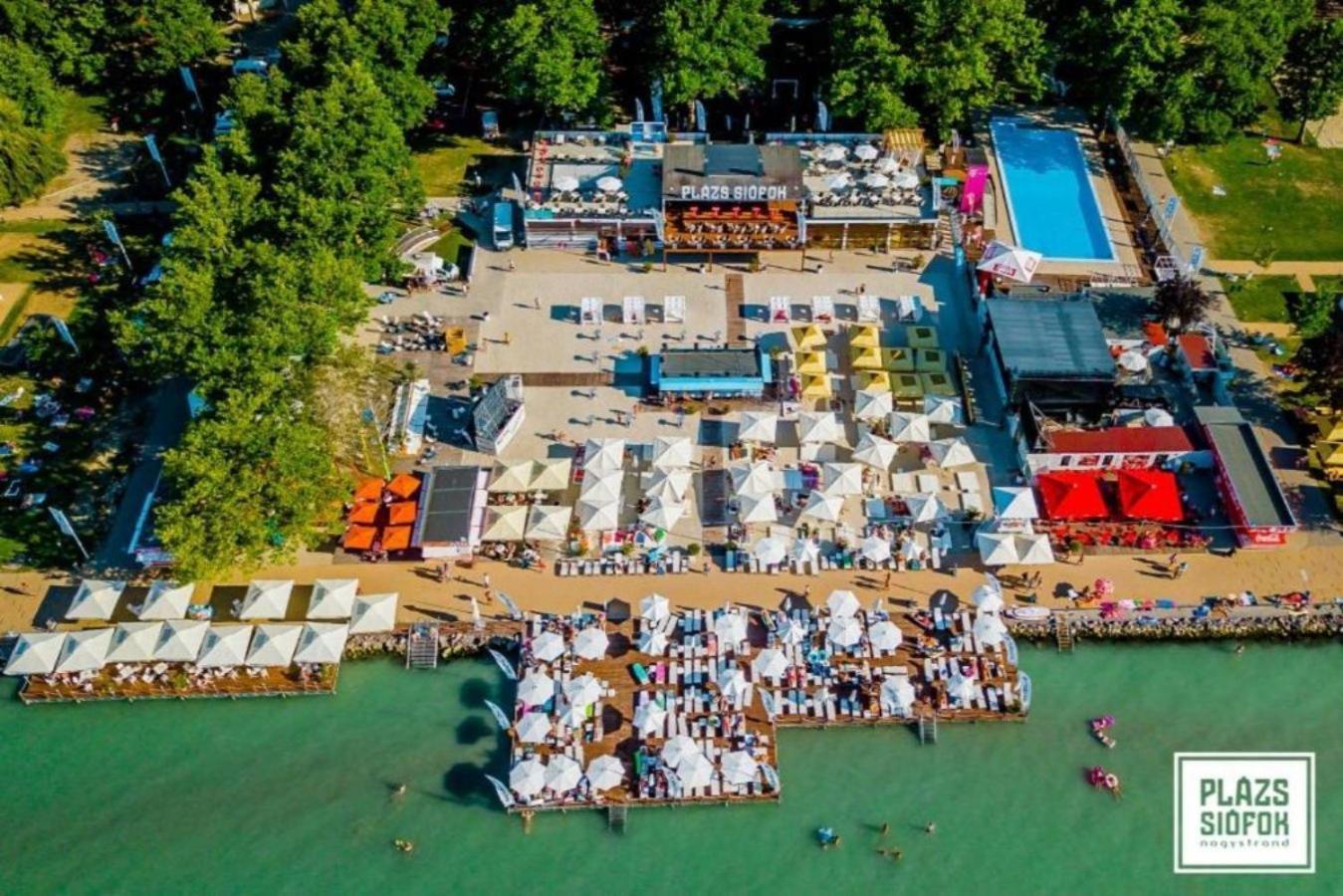 Villa Bori Siofok Bagian luar foto